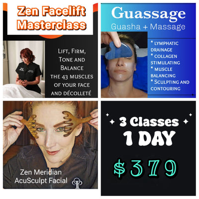 ZEN FACELIFT/ GUASSAGE/MERIDIAN ACUSCULPT (LIVE) - The Zen Lounge