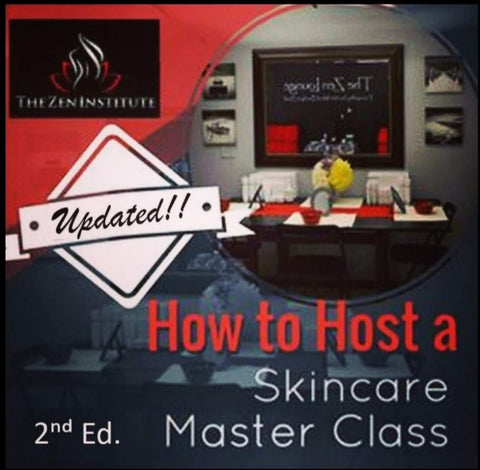 How to Host a Skincare Master Class (Webinar) - The Zen Lounge